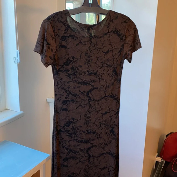 Vintage Brown Long‎ Dress - Picture 6 of 10